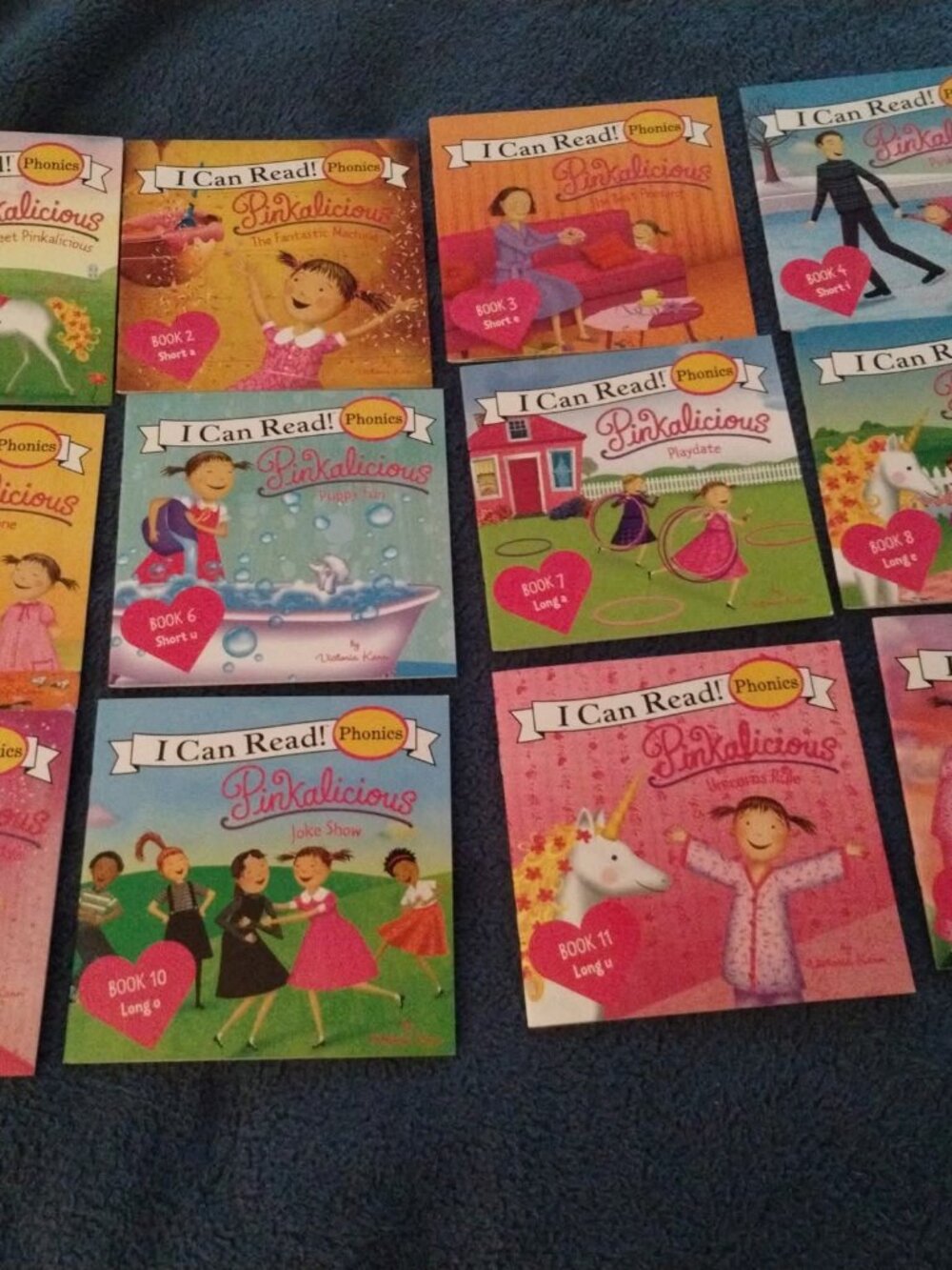 Pinkaliscious - I Can Read Phonics book set